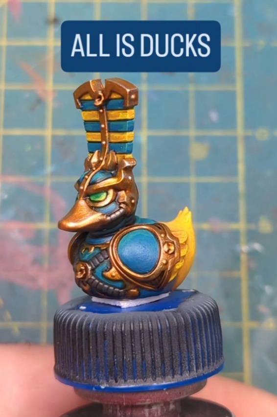 In the grim darkness of the far future there is only Ducks...Warhammer Meme