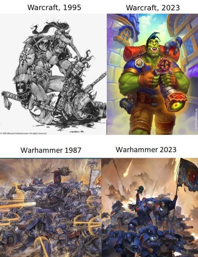 Warhammer Versus Warcraft, Past to Present