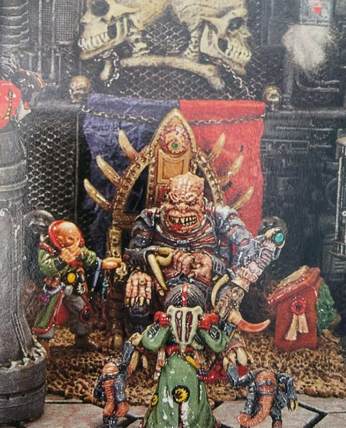 Genestealer Patriarch Diorama Golden Demon 1990 Winners