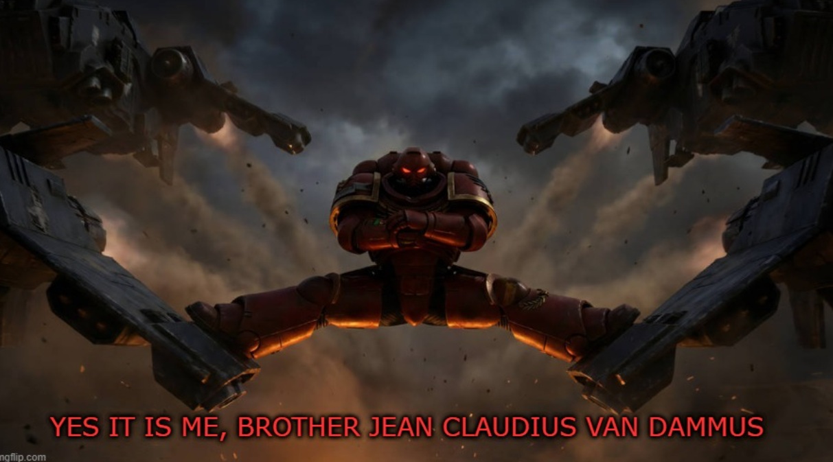 Yes it is me, Brother Jean Claudius Van Dammus!