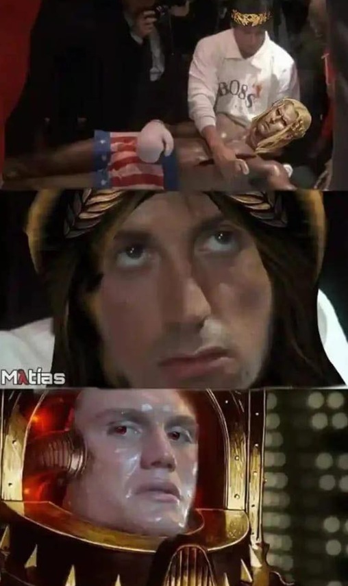 Warhammer Rocky Meme Crossover