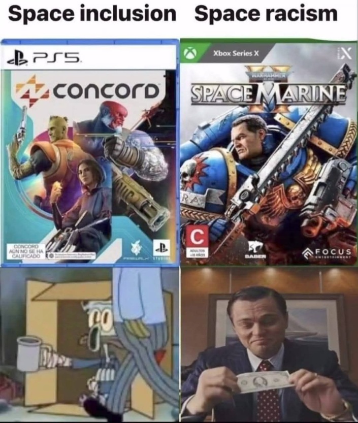 Long live Space Racism! Warhammer Meme
