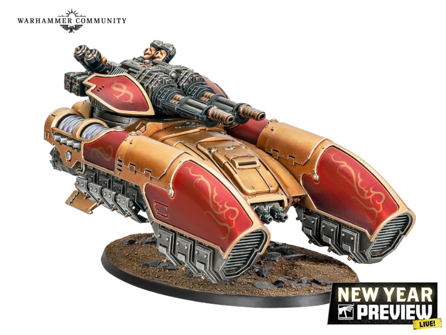 Caladius Annihilator Grav-tank Miniature