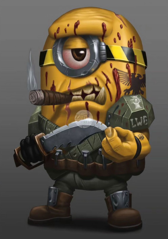 Minion as a Savage Ogryn