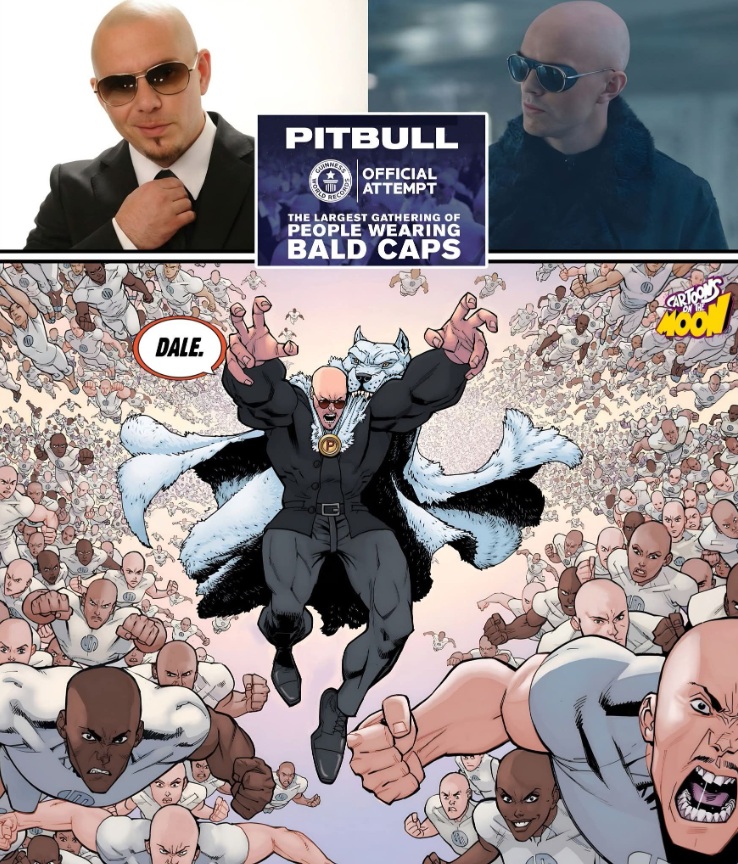 Horus I see you came with your clones. Pitbull and Warhammer Crossover Meme