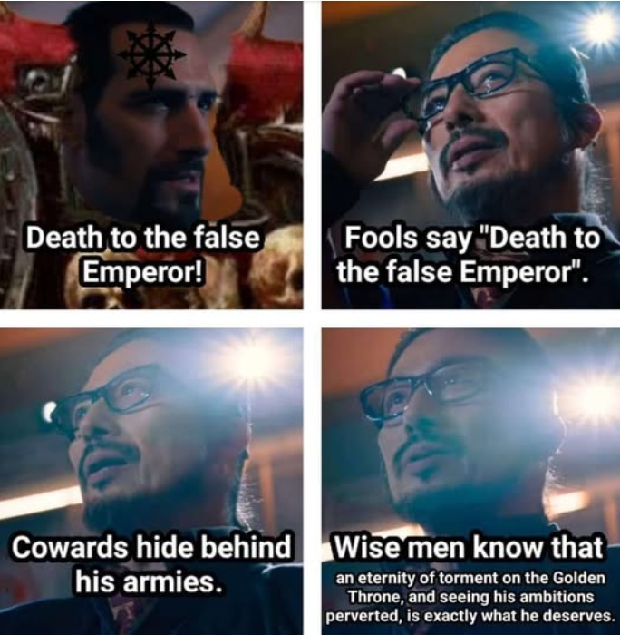He is the Master of Mankind by the will of the gods