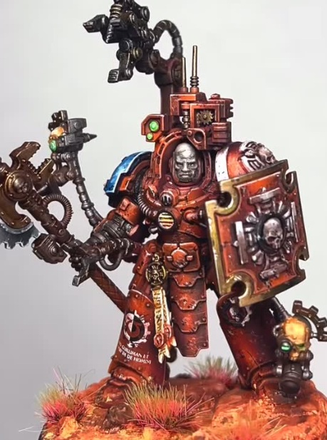 Custom Techmarine Terminator Miniature