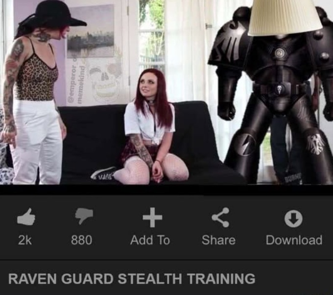 That's a pretty nice looking lamp, Warhammer Meme