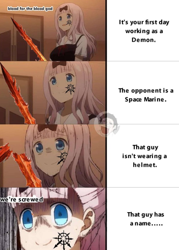 Names have power, Warhammer Meme