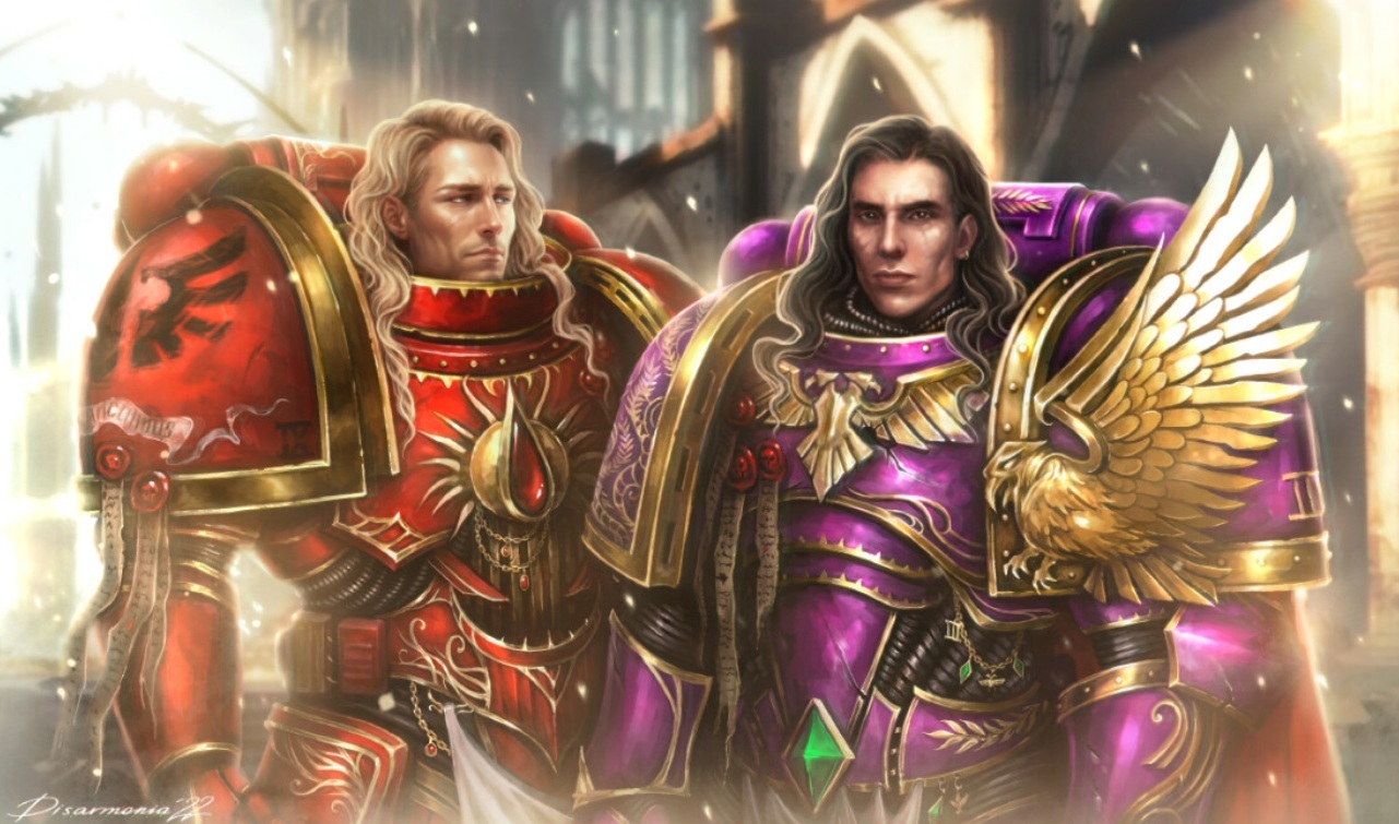 Sanguinius and Fulgrim, Pre-Heresy