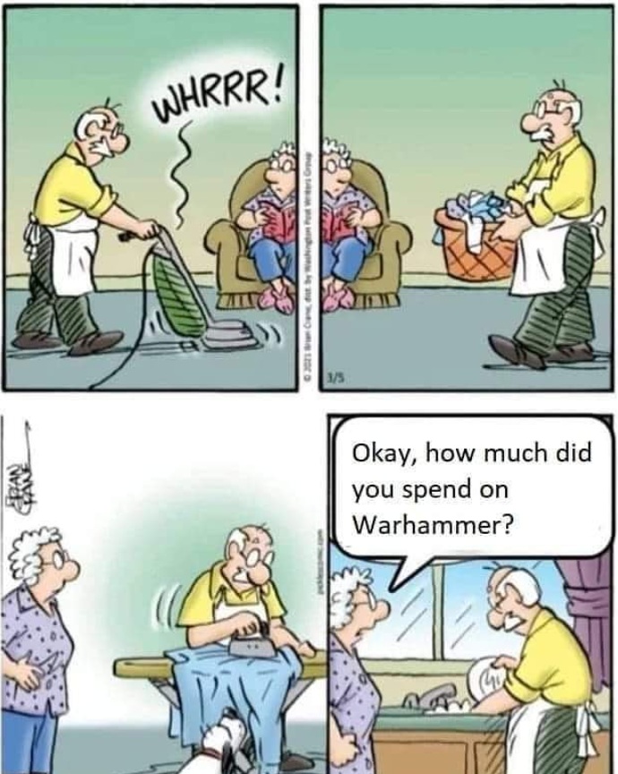 Not that much! Warhammer & Pickles Crossover Comic