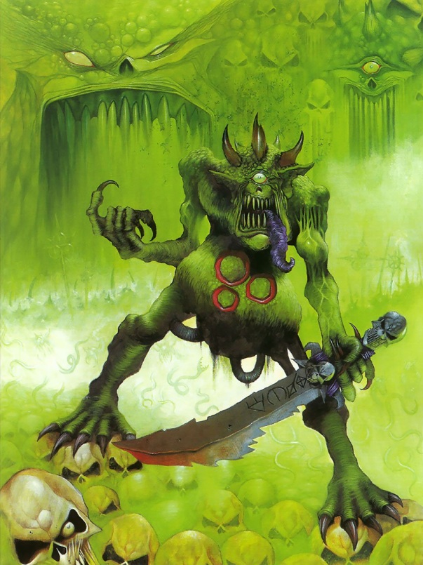 Plaguebearer Amazing Warhammer Artwork