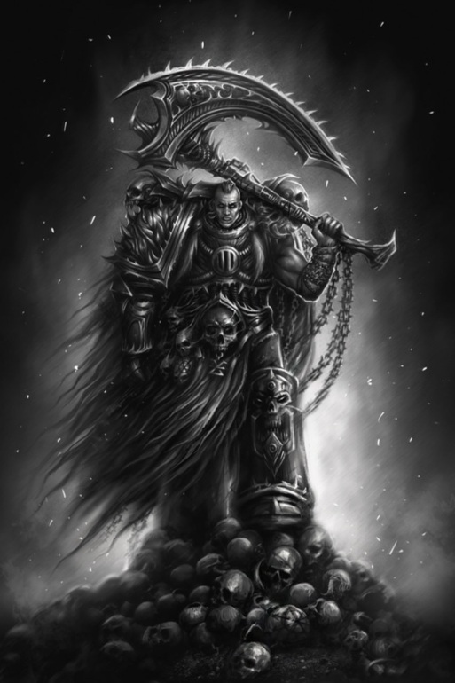 Khârn the Betrayer & Gorechild Warhammer 40k Art