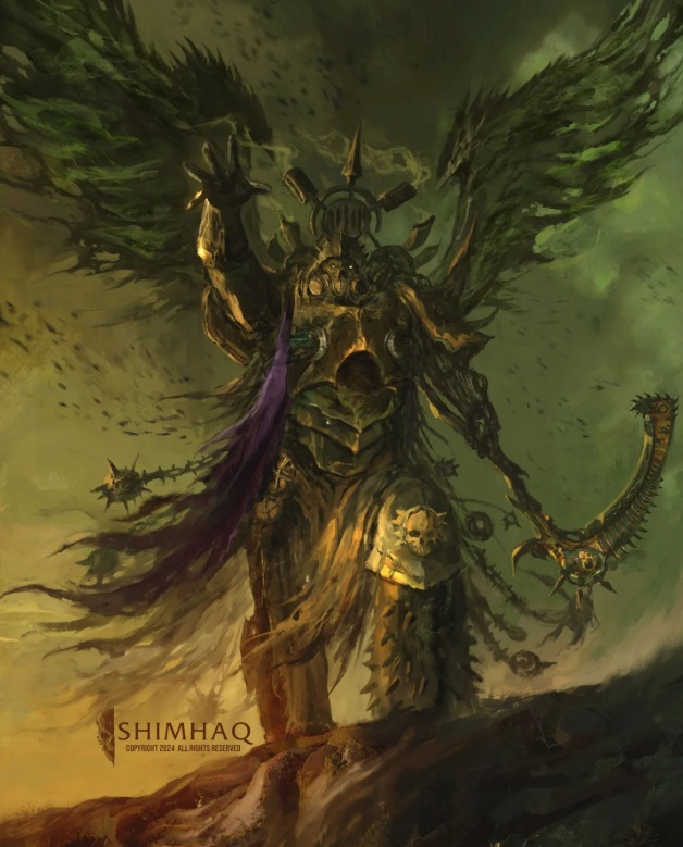 Mortarion Amazing Warhammer Artwork