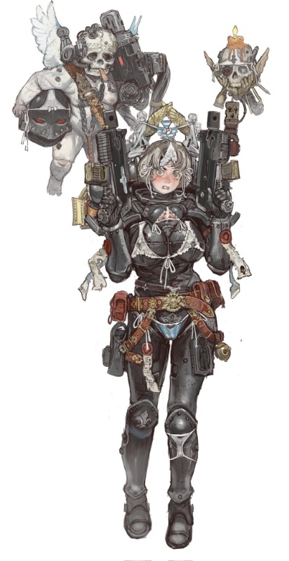 Sisters of Battle Amazing Illustration