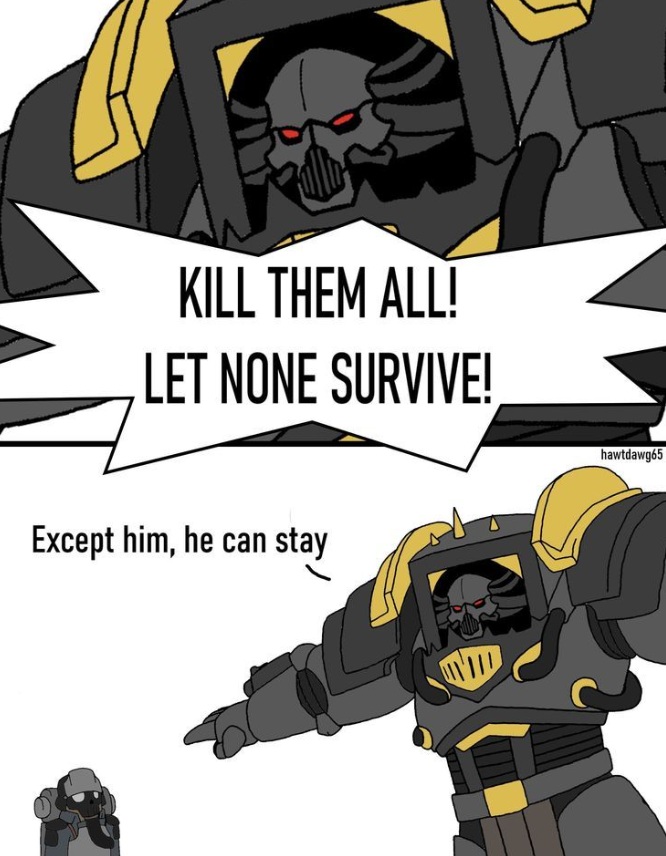 Kill them all! Let no one survive but him!