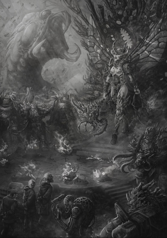 Antonine Demoness of the Living Scourges legion For Konrad, Homebrew Lore