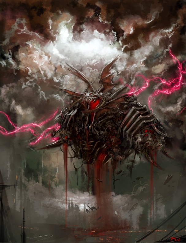 Greater Daemon of Khorne Warhammer 40k Art