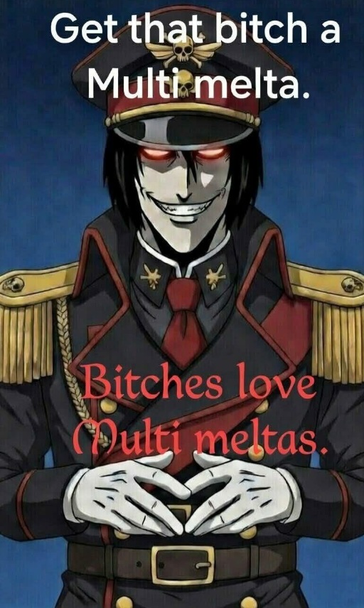 Melta weapons rule Warhammer meme