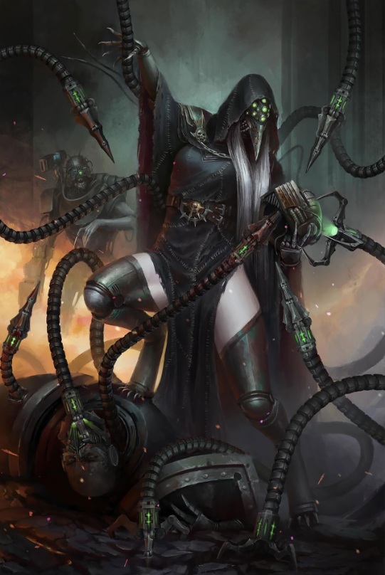 Arch-heretek Luna, the Crone of Lexi, the Matron of Monsters