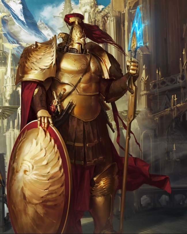 Custodian Warhammer 40k Artwork