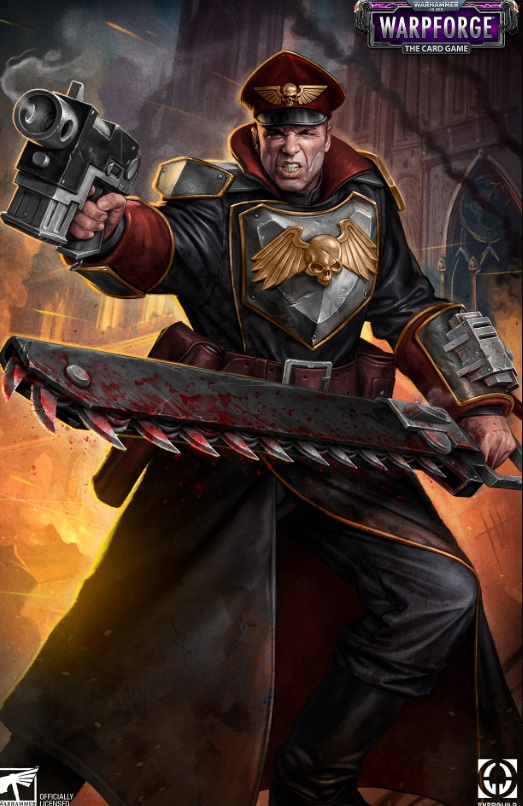 Astra Militarum Commissar Deckler Artwork