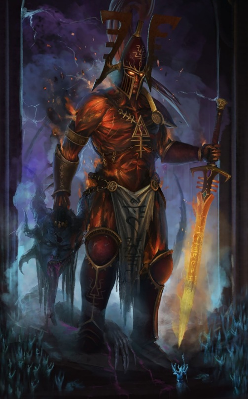 Avatar of Khaine, Eldar God incarnation
