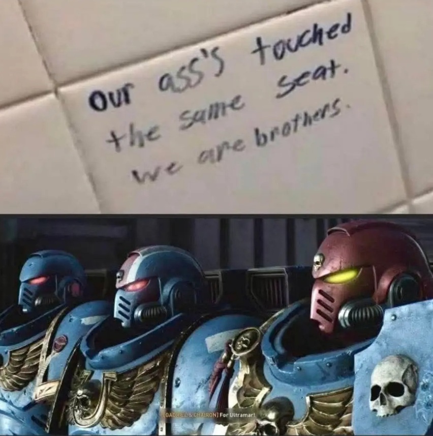 United in filth, at the Walmart, Warhammer meme