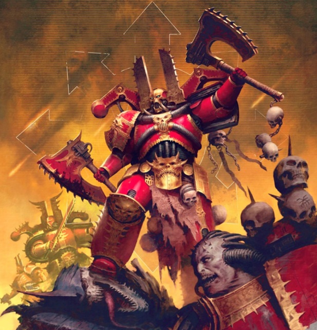 World Eaters Warhammer 40k Art