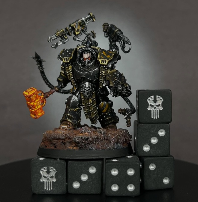 Iron Warriors Warsmith Kravek Morne Miniature