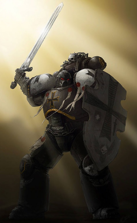 Markosian, Black Templar Warhammer 40k Art