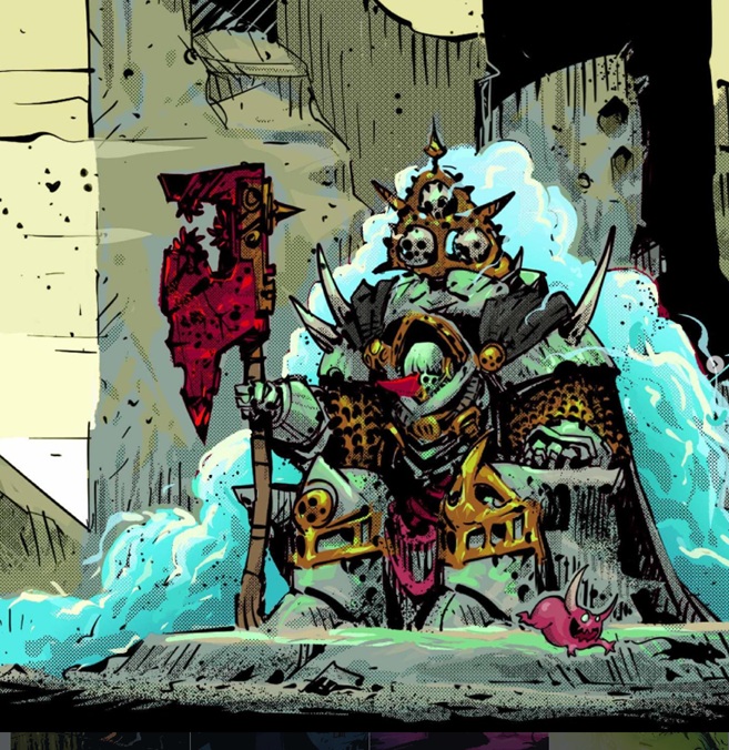 Death Guard Fantasic Illustration