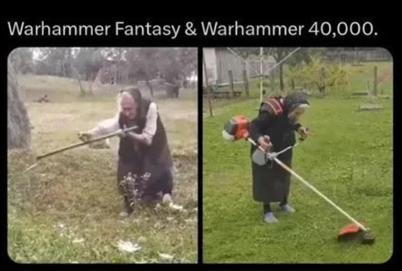 Warhammer Fantasy Versus Warhammer 40k