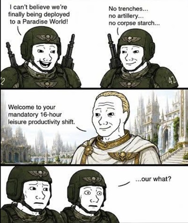 Mandatory Fun-day, Warhammer meme