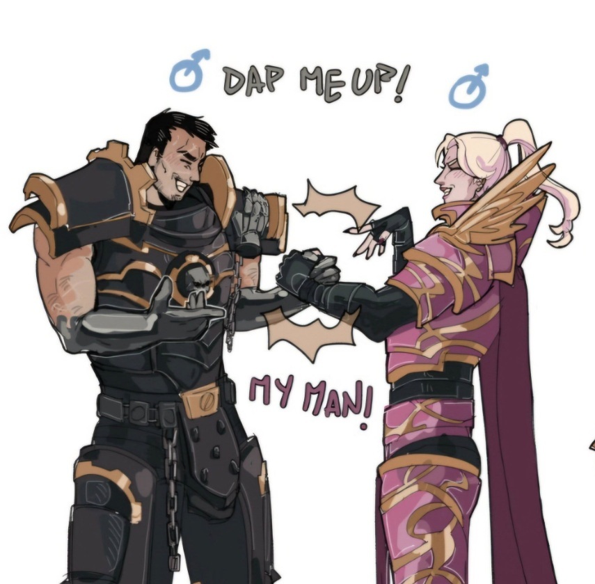 Hey, was your day going too well? Fulgrim and Ferrus Manus Friendship, Pre-Heresy