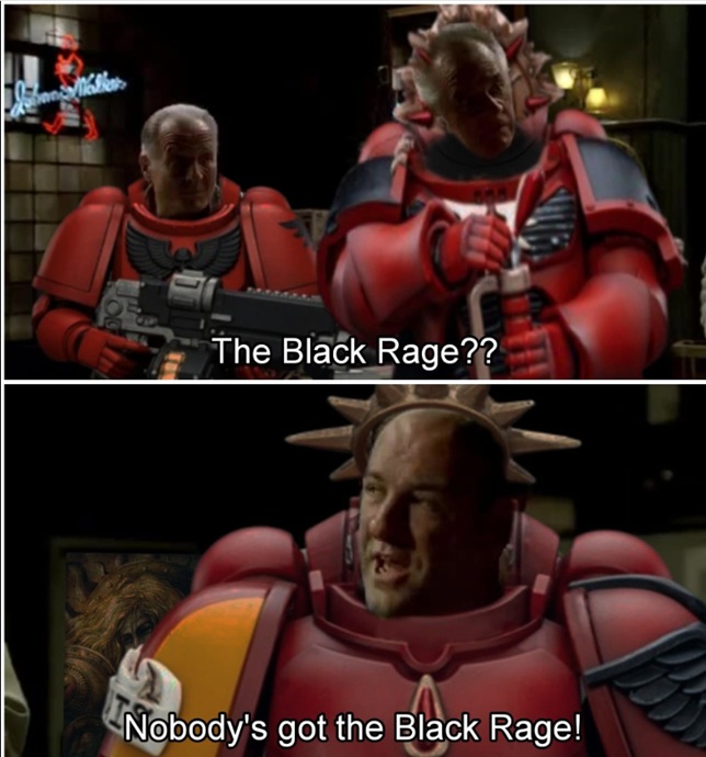 Some sanity loss though, Tony...Sopranos & Warhammer Crossover Meme