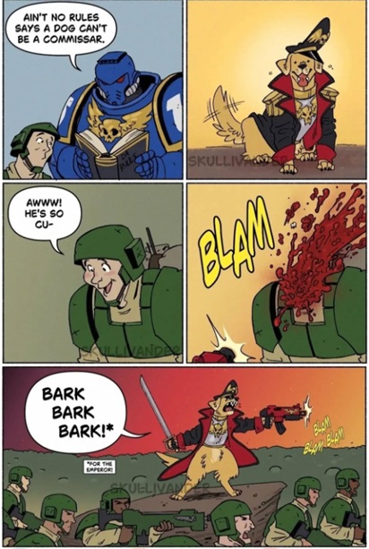 That was easy....Warhammer comic