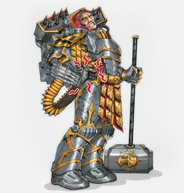 Perturabo Iron Warriors Primarch Fan Art