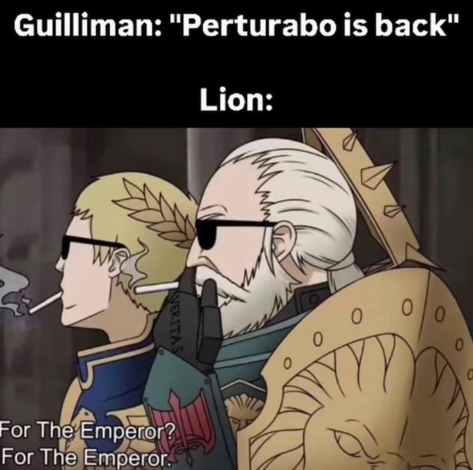 For the Emperor! Warhammer Meme