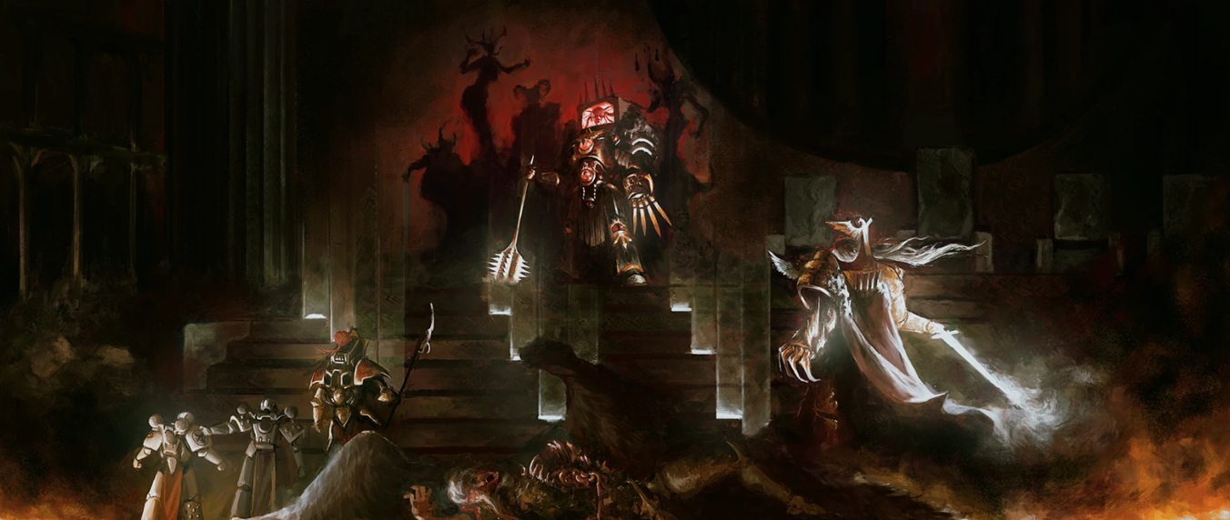 The Death of Sanguinius and the Emperor's Duel with Horus