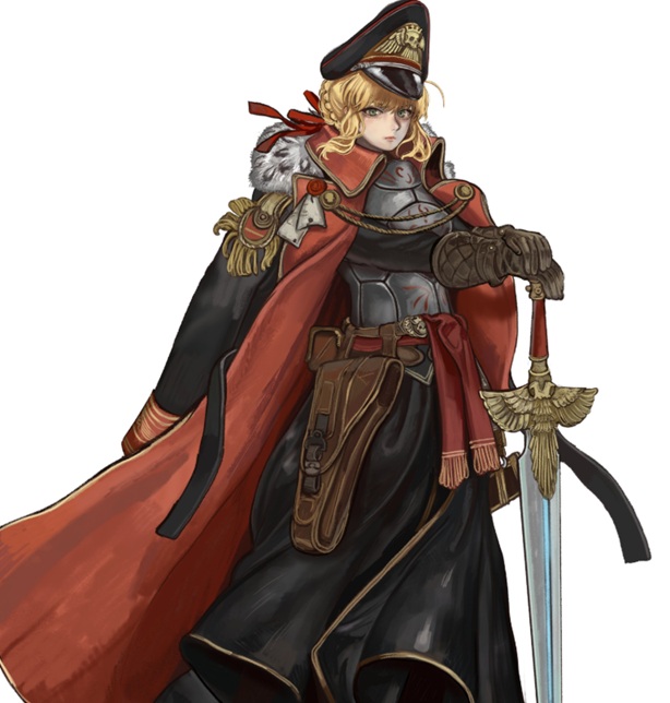 Commissar Saber Warhammer 40k Art