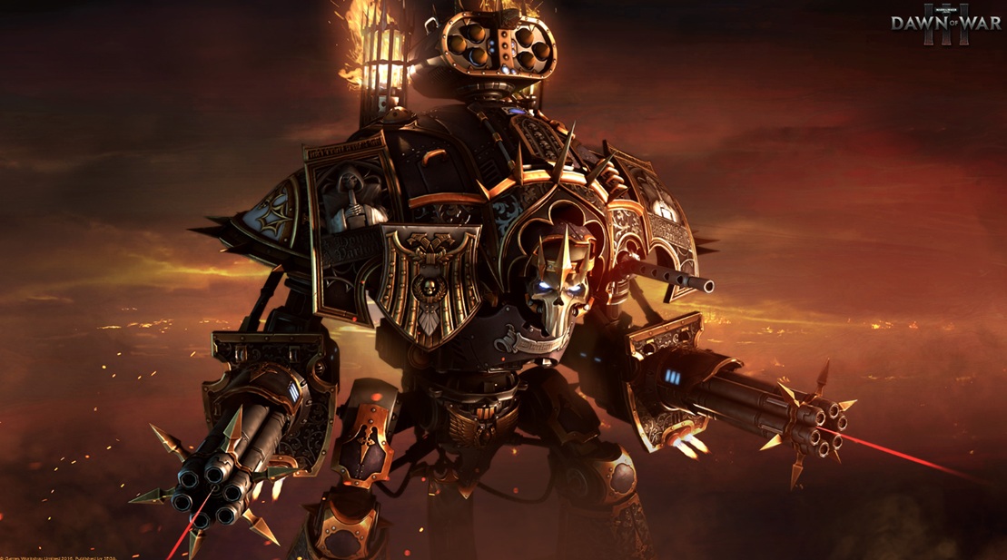 Drakaina, Questoris-class Knight Crusader, Imperial Knight, Dawn of War III
