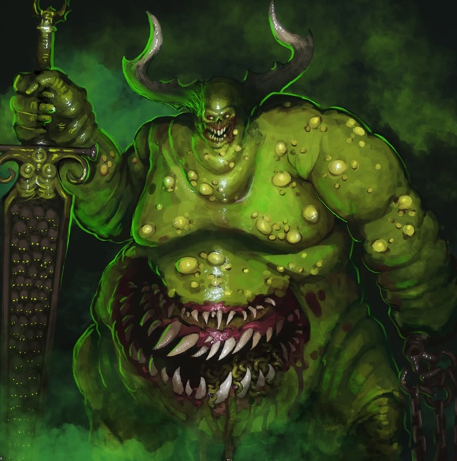Great Unclean One Amazing Artwork