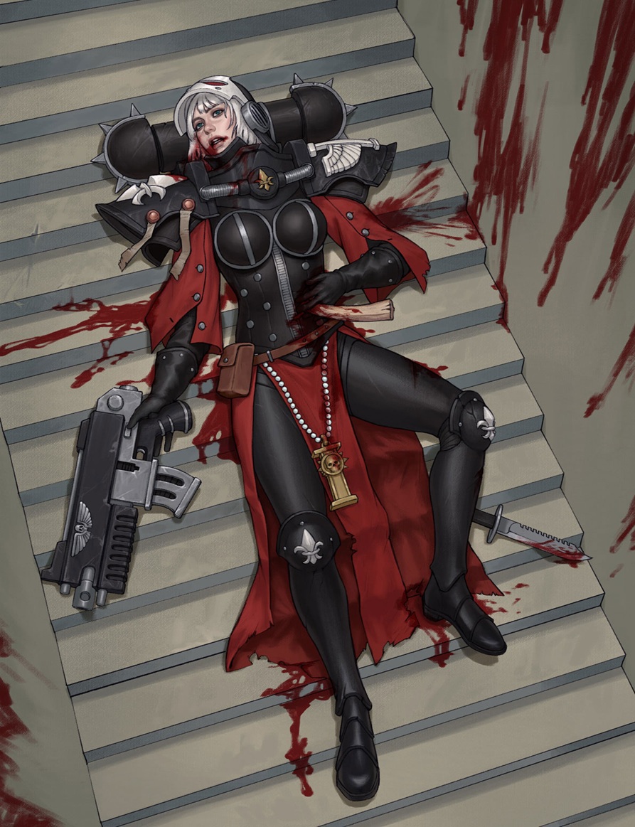 Death of a Adepta Sororitas
