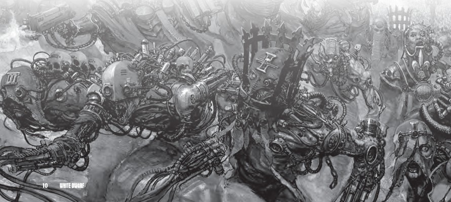 Adeptus Mechanicus Servitors Amazing Artwork