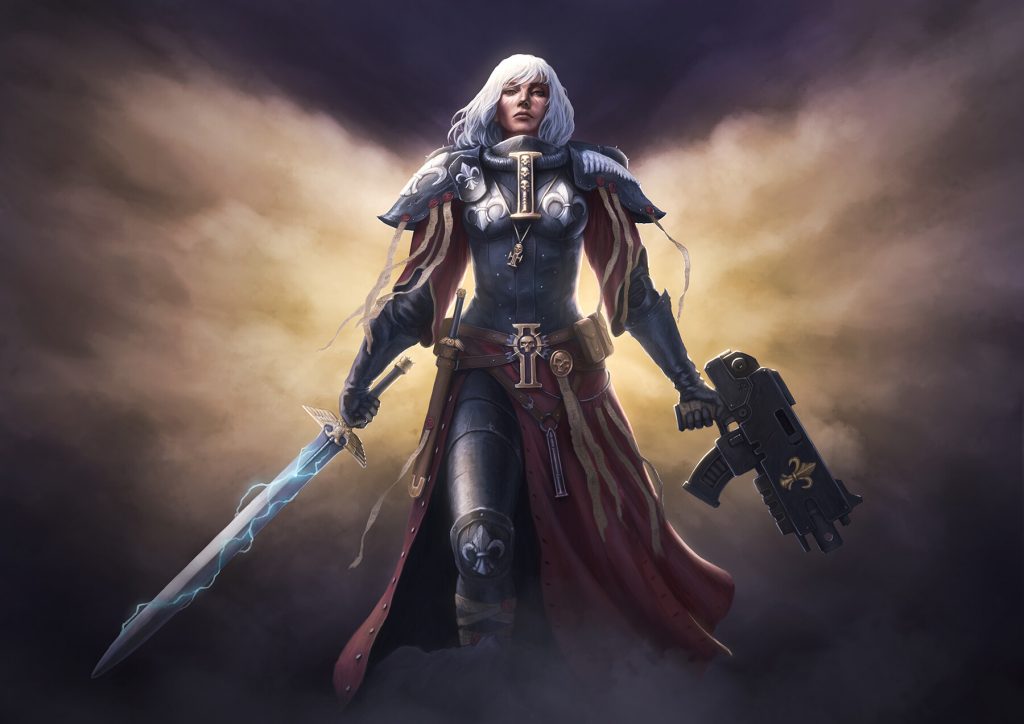 Adepta Sororitas Artwork Beauty