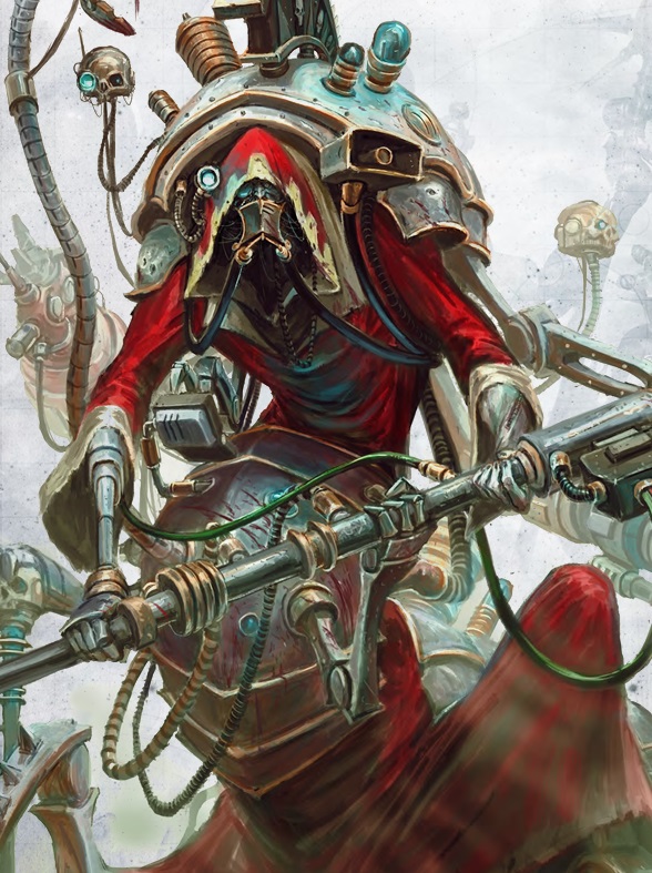 Belisarius Cawl Archmagos Dominus Adeptus Mechanicus Cool Artwork