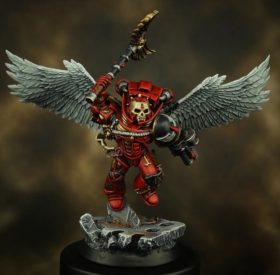 Blood Angel Chaplain Miniature