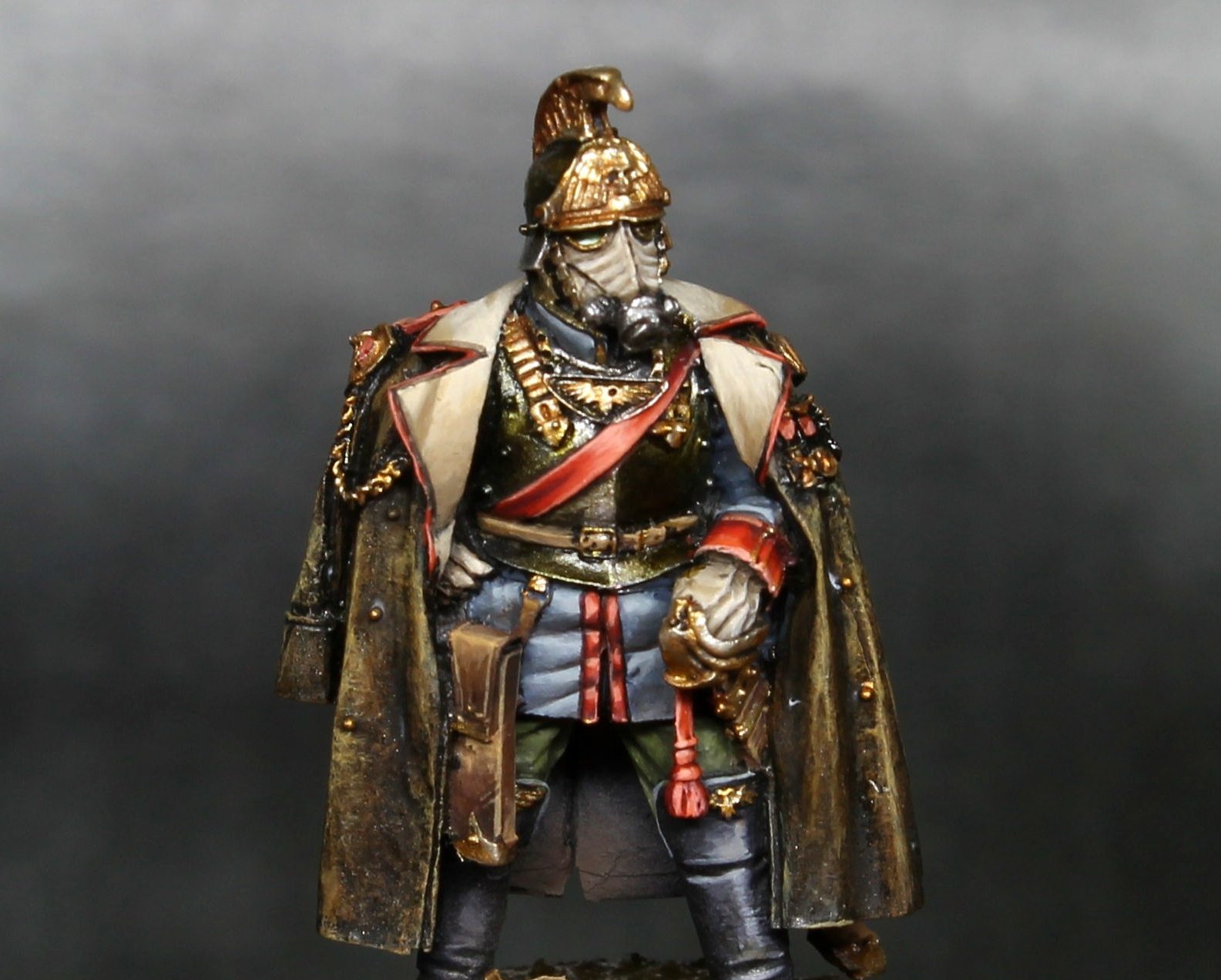 Death Korps Of Krieg Officer Model Commission Painting Artwork Death Korps Of Krieg Officer Model Commission Painting Artwork