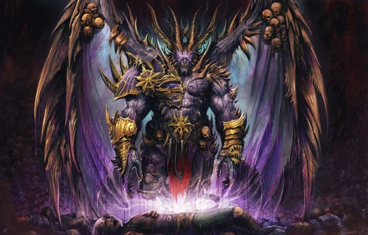 Daemon Prince of Tzeentch Artwork